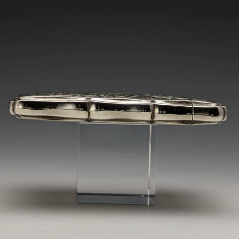 1900 年英國古董純銀厚卡夾 106 克