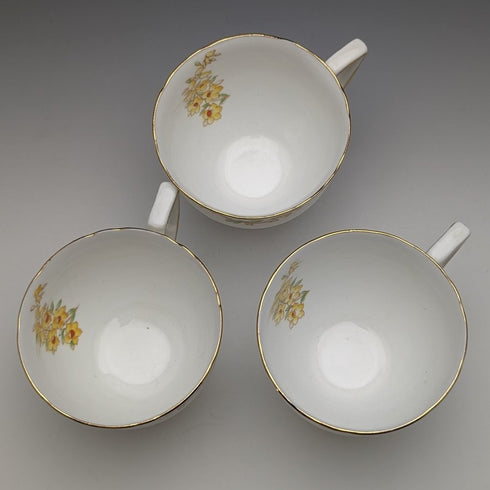 1940年頃 英国グラッドストーン ティーカップトリオ 3セット