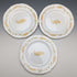 1940 British Gladstone teacup trio 3 sets