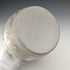 British vintage cut glass biscuit barrel silver plate lid 803g