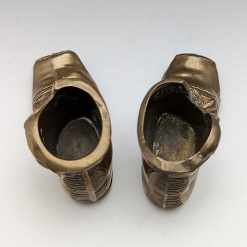 英國復古黃銅大砲和鞋子對象 x3 鞋拔 x2 什錦