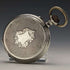 Around 1900 Antique TISSOT pocket watch Silver side case Cylinder escapement Works well