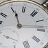 Around 1900 Antique TISSOT pocket watch Silver side case Cylinder escapement Works well
