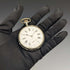 Around 1900 Antique TISSOT pocket watch Silver side case Cylinder escapement Works well