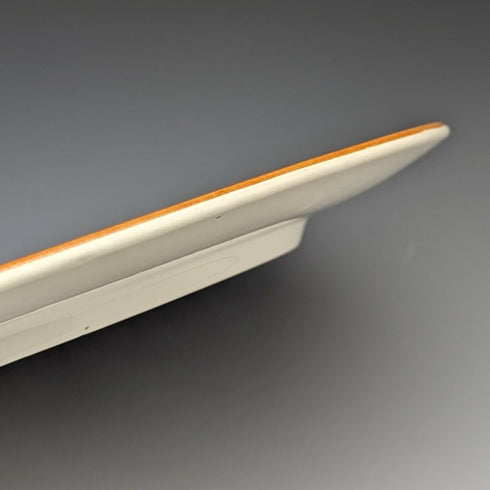 1960s French Vintage GIEN Pottery Floral Design Platter Diameter 31cm