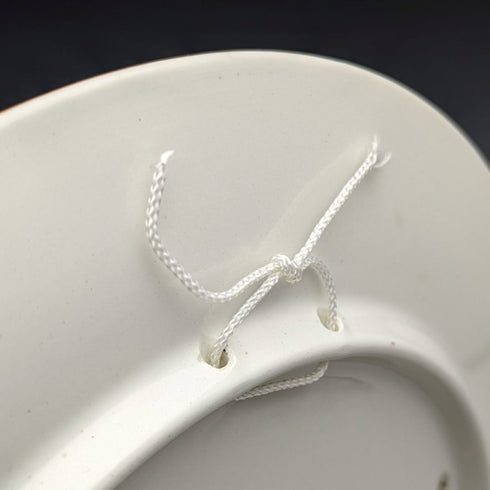 1960s French Vintage GIEN Pottery Floral Design Platter Diameter 31cm