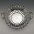 1911 British Antique Sterling Silver Bowl Earring Decoration 452g MAPPIN & WEBB