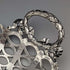 1911 British Antique Sterling Silver Bowl Earring Decoration 452g MAPPIN & WEBB