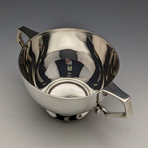 1909年 英国アンティーク 純銀製 ボウル&スプーンセット BOX入り