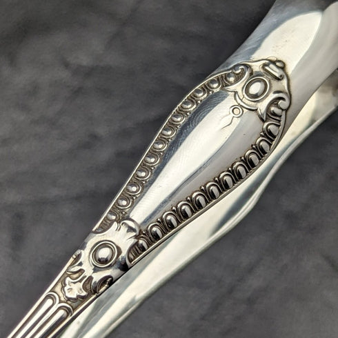 1864 年英國古董純銀蘇格蘭糖鉗