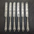 Around 1879 British Antique Sterling Silver Handle Cutlery Set in Wooden Box