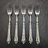 Around 1879 British Antique Sterling Silver Handle Cutlery Set in Wooden Box