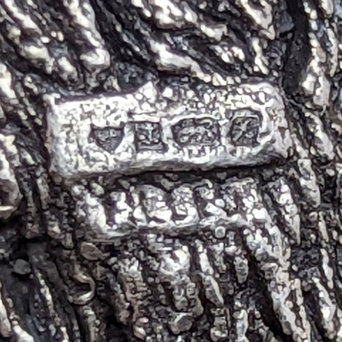 British Country Artists Teddy Bear Sterling Silver Sculpture Figurine 501g