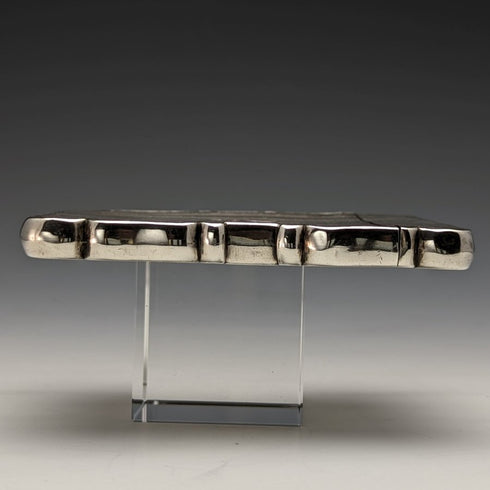 1847年 英国アンティーク 純銀製カードケース 66g Edward Smith