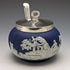 英国古董 Jasperware 糖罐 William Adams