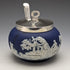 British Vintage Jasperware Sugar Pot William Adams