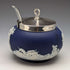 英国古董 Jasperware 糖罐 William Adams