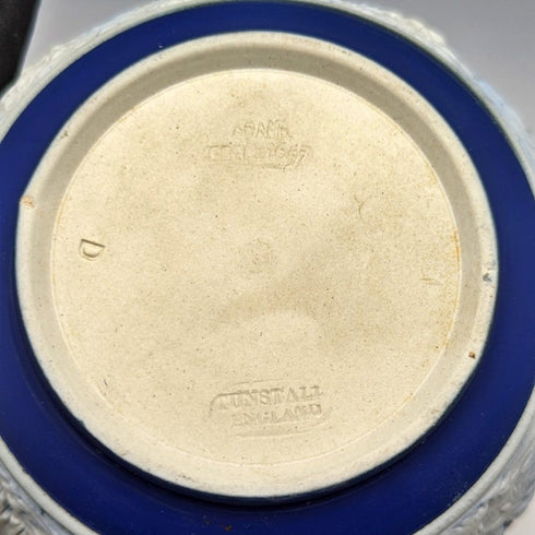 British Vintage Jasperware Sugar Pot William Adams