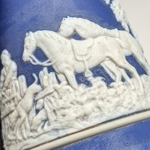 English Vintage Jasperware Vase / Vase William Adams