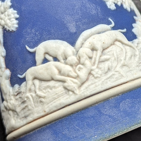 English Vintage Jasperware Vase / Vase William Adams