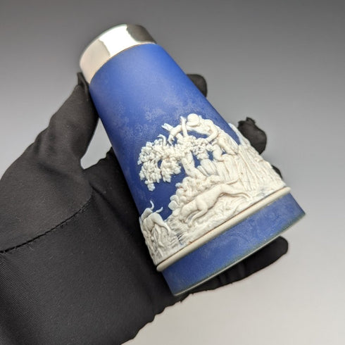 English Vintage Jasperware Vase / Vase William Adams