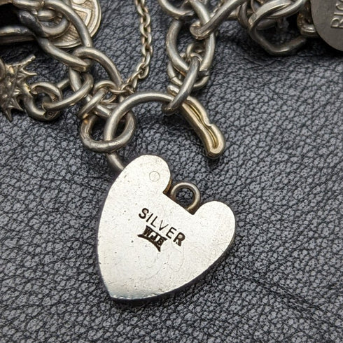 英國復古純銀魅力手鍊 69 克