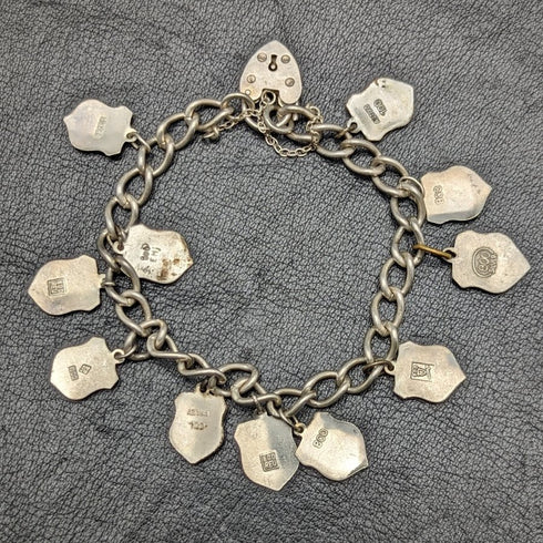 英國復古純銀魅力手鍊 23 克