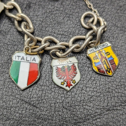 英國復古純銀魅力手鍊 23 克