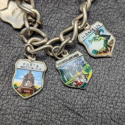 英國復古純銀魅力手鍊 23 克