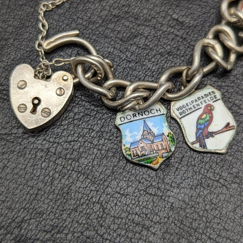 英國復古純銀魅力手鍊 23 克