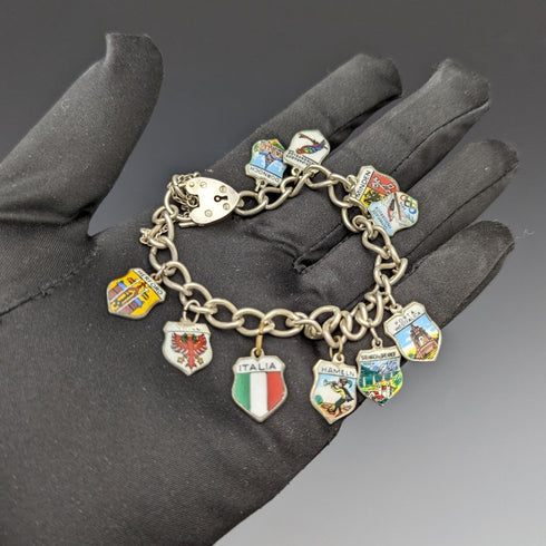 英國復古純銀魅力手鍊 23 克