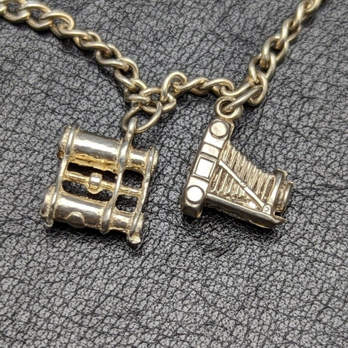 英國復古純銀魅力手鍊 19 克