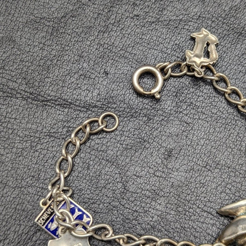 英國復古純銀魅力手鍊 21 克