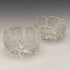 British Vintage Cut Glass Soldesh Pair 141g