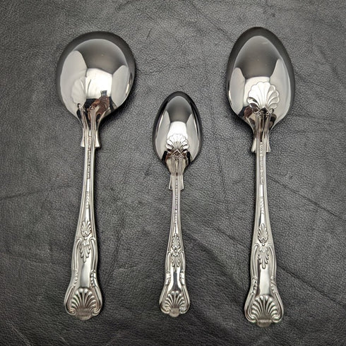 英国ヴィンテージ シルバープレート製 カトラリー7ピースx2セット デッドストック