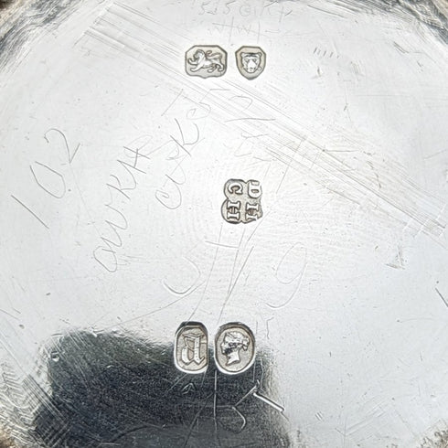 1856 British Antique Sterling Silver Mug 164g