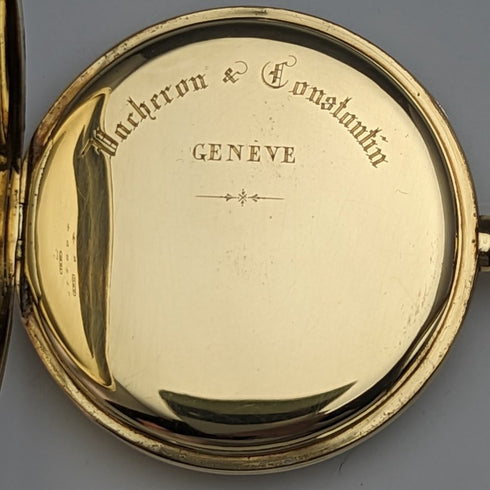 1910年頃 アンティーク ヴァシュロン・コンスタンタン 懐中時計 K18金無垢オープンフェース