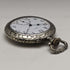 Swiss Made Vintage Enigma Pocket Watch with Horse Sculpture Alloy Case Working Good