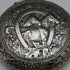 Swiss Made Vintage Enigma Pocket Watch with Horse Sculpture Alloy Case Working Good