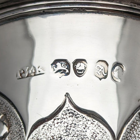 1836 British Antique Sterling Silver Mug 115g John James Keith