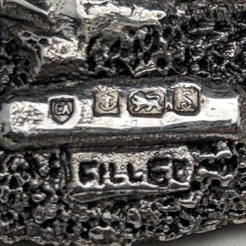 英国 カントリーアーティスト社 純銀張り彫刻 カバ フィギュリン 120g