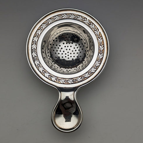 德國古董 WMF 鍍銀濾茶器