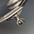 British Vintage Silver Plated Golf Design Pen Stand & Inkwell Pair