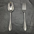 1899 English Antique Silver Plated Crisling Cutlery Set in Case
