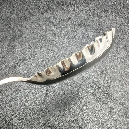 英国アンティーク シルバープレート製 サービングスプーン ペア ケース入