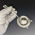 1917 British Antique Sterling Silver Tea Strainer