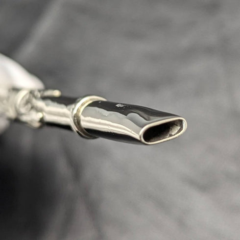 Vintage Continental Silver Handle Mate Straw (Bombilla)