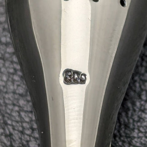 Vintage Continental Silver Handle Mate Straw (Bombilla)