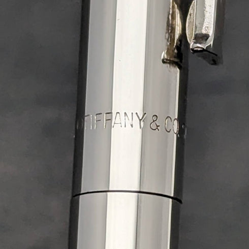 US Vintage Tiffany Sterling Silver Propulsion Pencil & Ballpoint Pen in Case