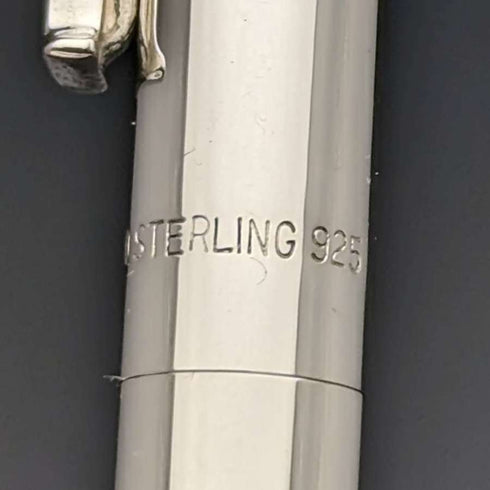 US Vintage Tiffany Sterling Silver Propulsion Pencil & Ballpoint Pen in Case